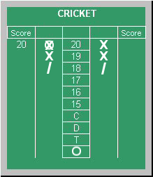 Darts Cricket