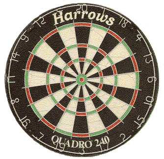 Harrows Quadro 240 Dartboard