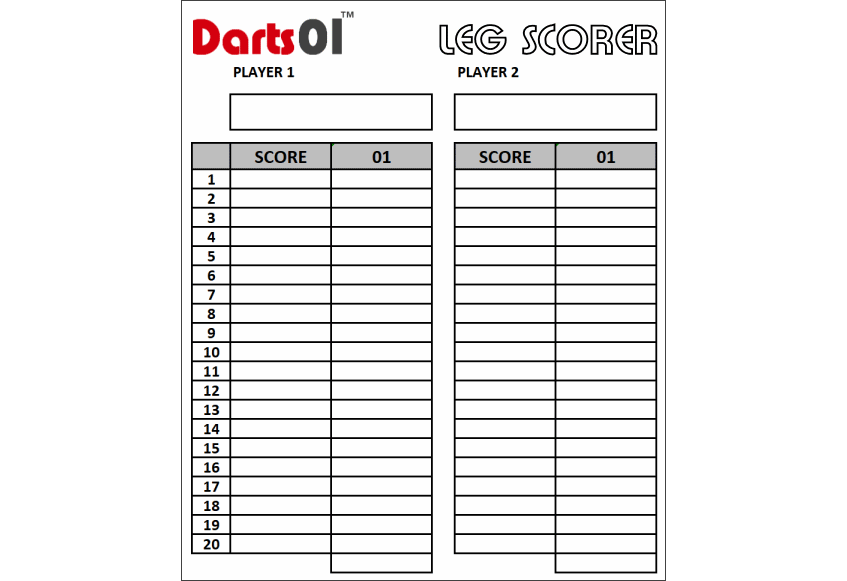 Darts01 Leg Scorer