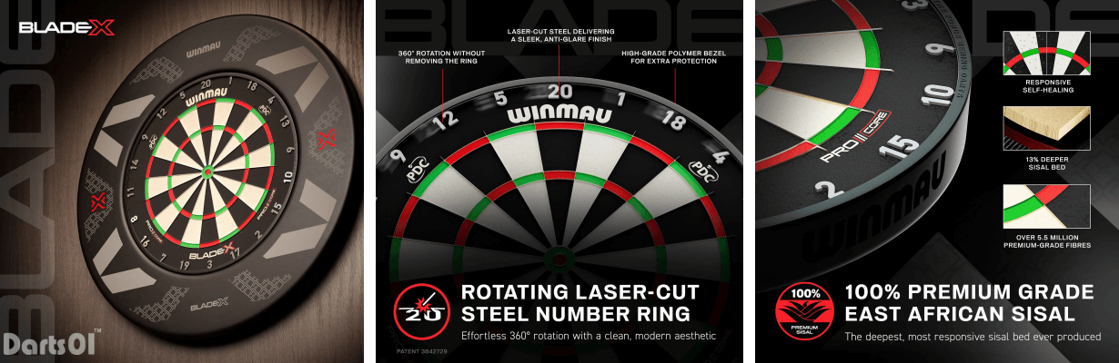 Winmau Blade X Dartboard System